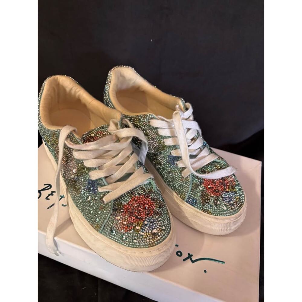 Betsy Johnson Rhinestone Shoes - Picture 2 of 6